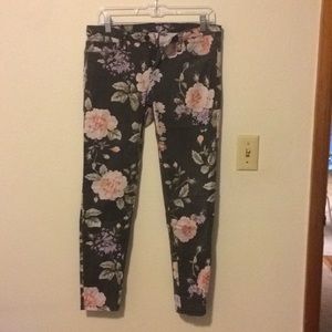Floral Jeans